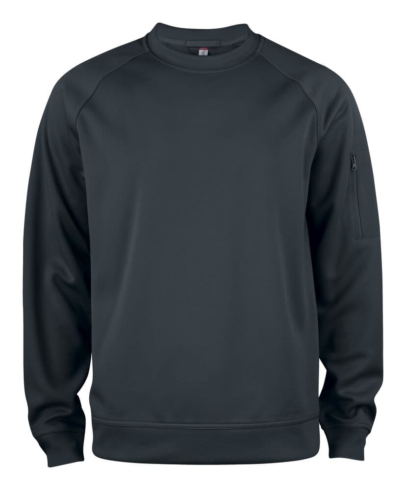 Clique Basic Active Roundneck coloris Noir