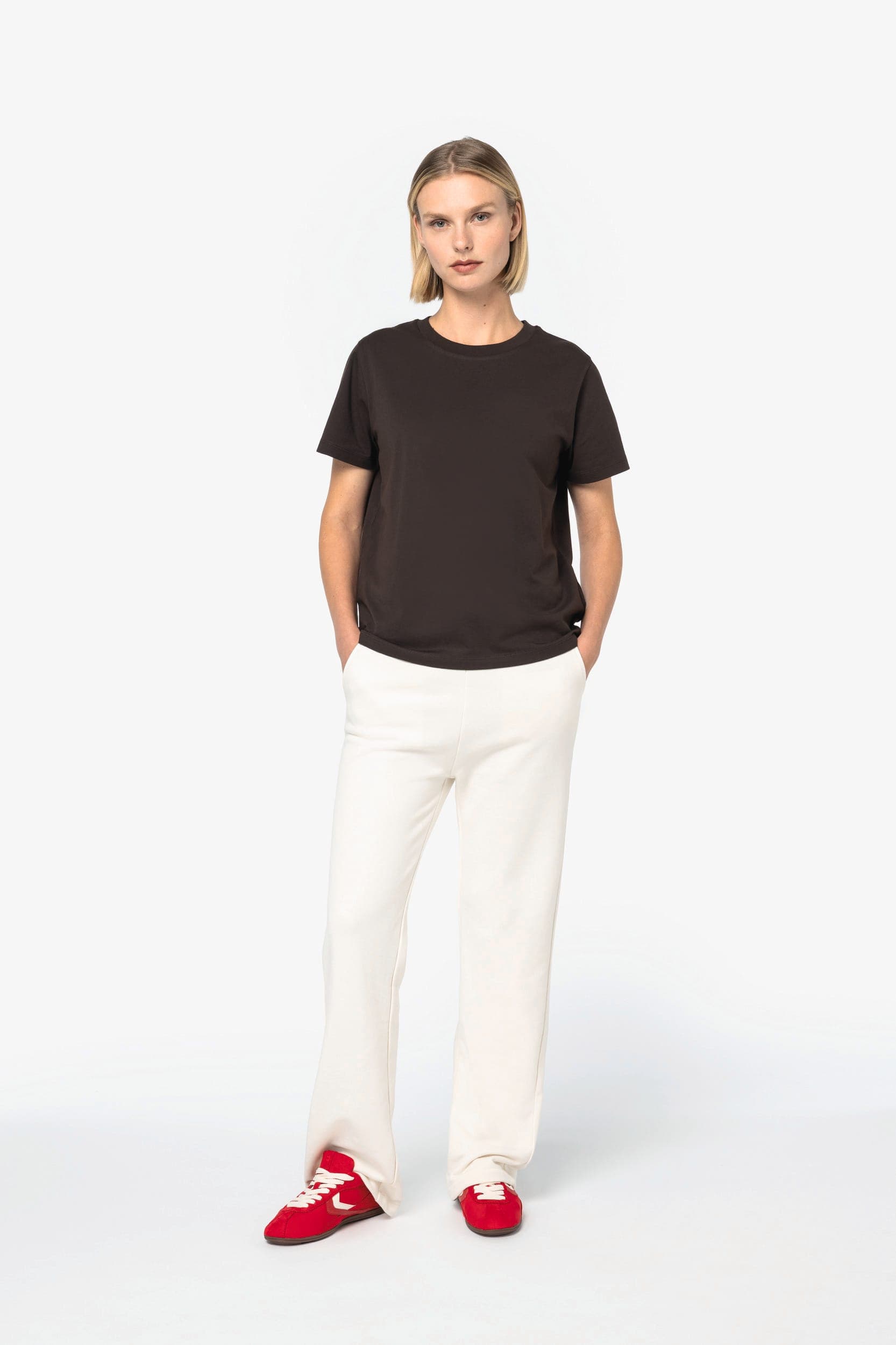 T-shirt écoresponsable femme en situation