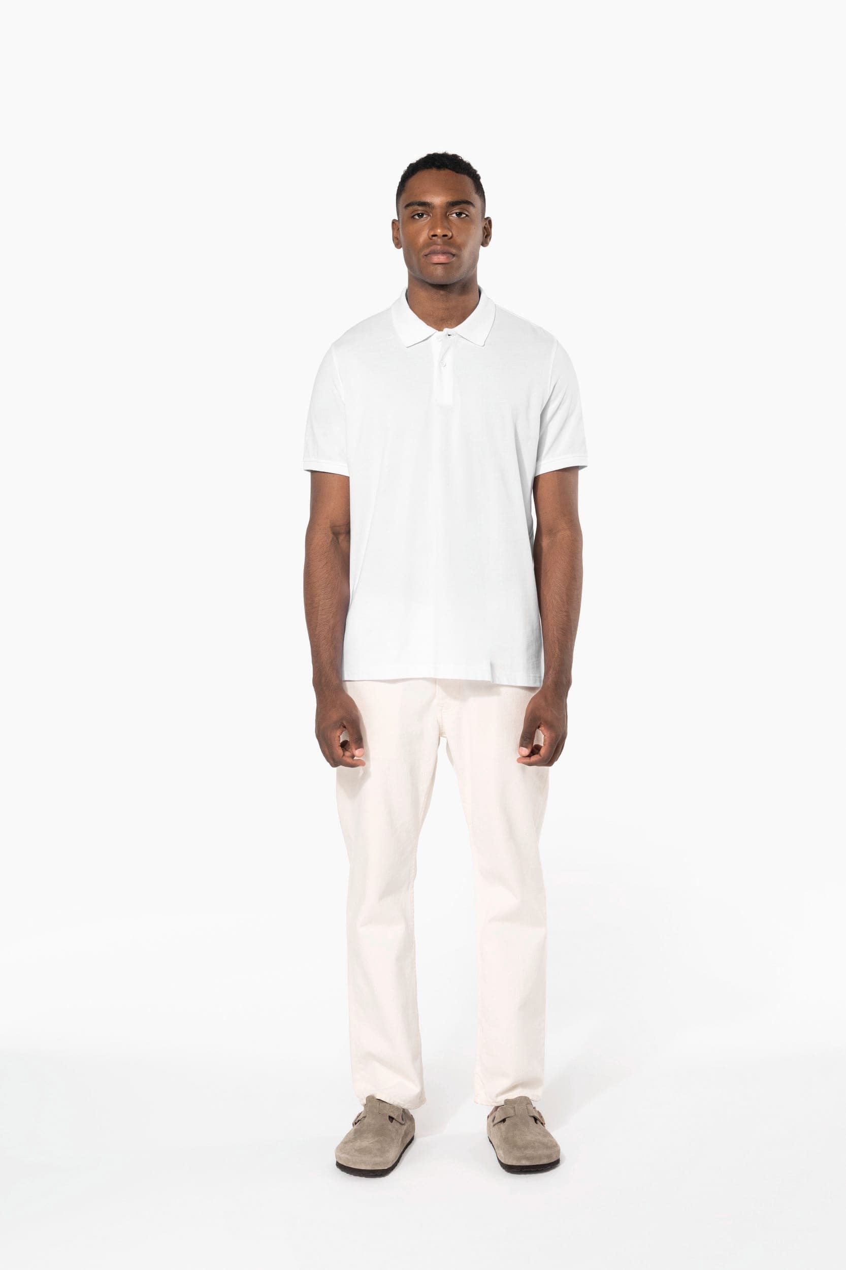 Polo piqué Bio180 homme en situation