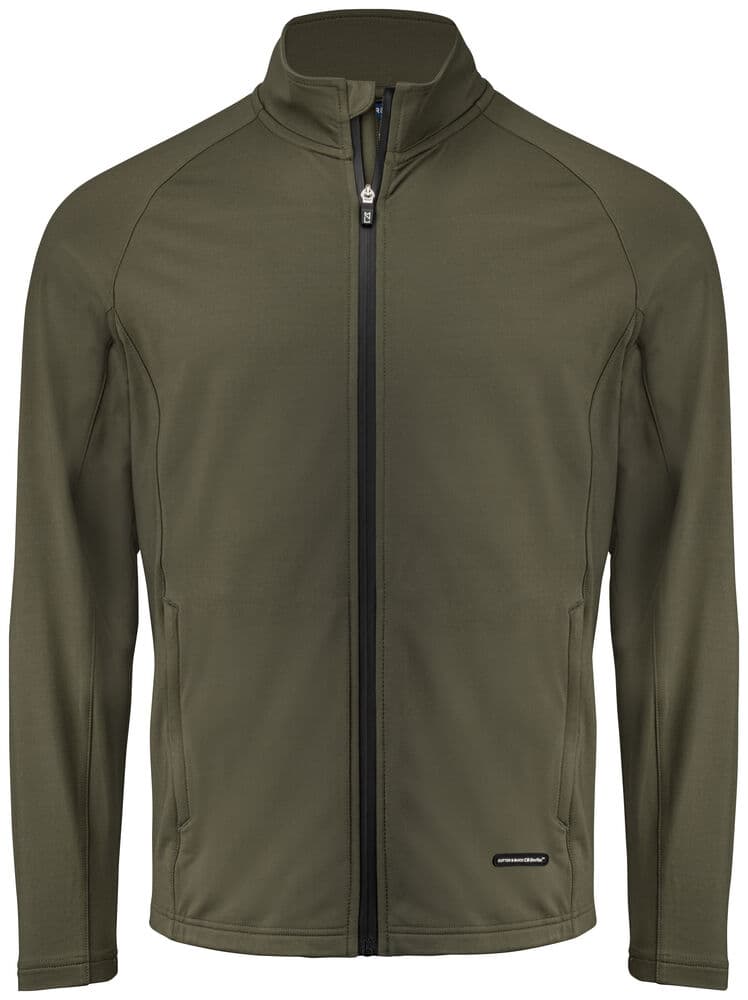 Veste Cutter & Buck Adapt FZ homme coloris Vert lierre