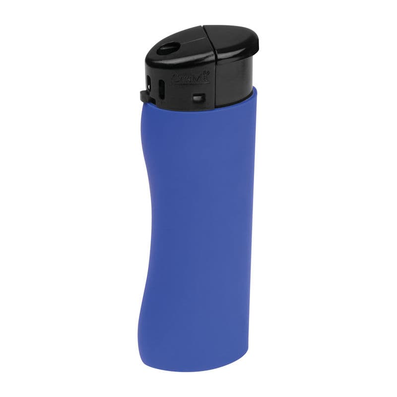Briquet électronique "Mouscron" coloris Marine chiné