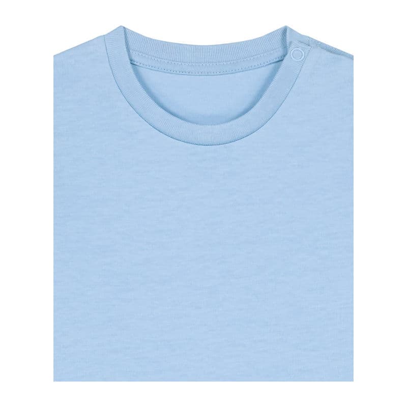 Baby Creatorbabies' t-shirt coloris Bleu Soul