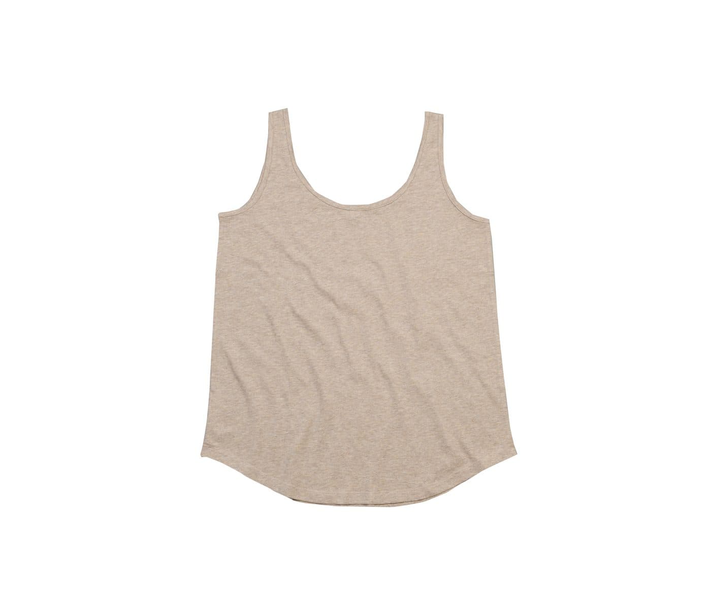 WOMEN'S LOOSE FIT VEST coloris Naturel chiné