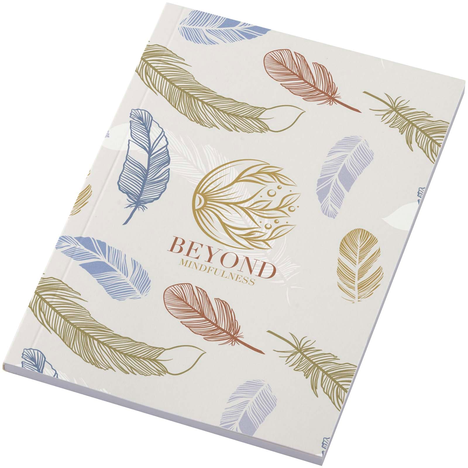 Cahier à couverture souple Novella Austen Colours A6 de 50 feuilles coloris Ivoire