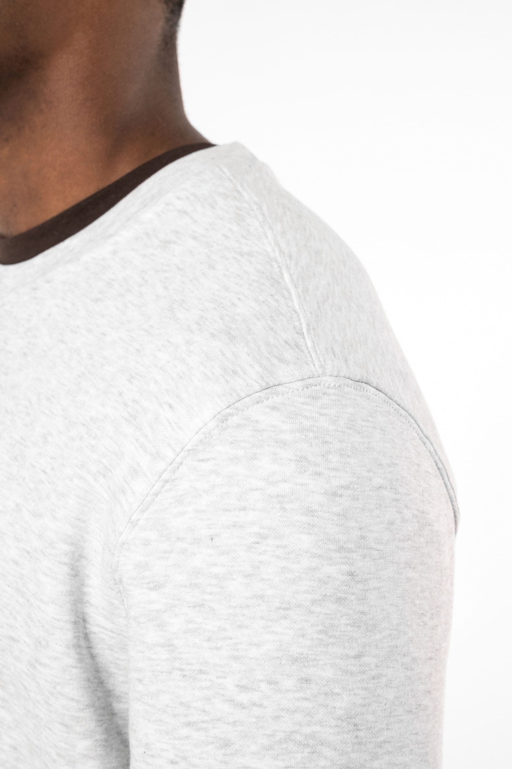 Sweat-shirt col rond homme en situation