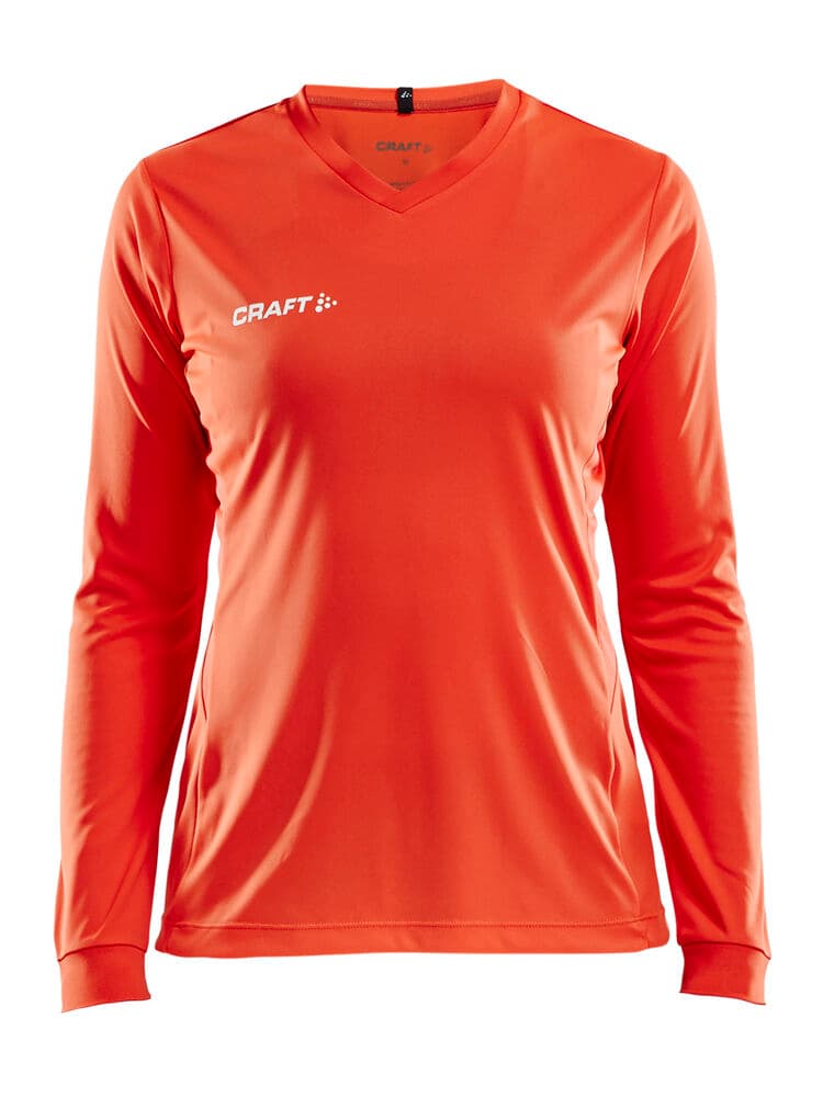 Craft Squad go jersey solid ls w coloris Orange