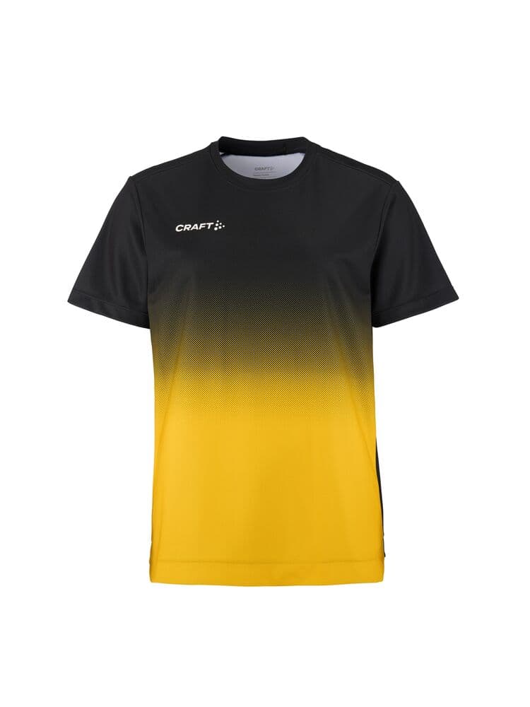 Craft Evolve 2.0 structured graphic jersey w coloris Noir / Jaune