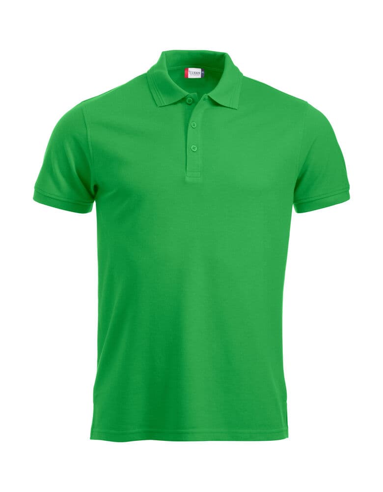 Clique Manhattan Polo coloris Vert pomme