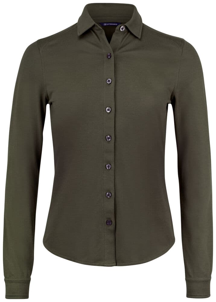 Chemise Cutter & Buck Advantage femme coloris Vert lierre