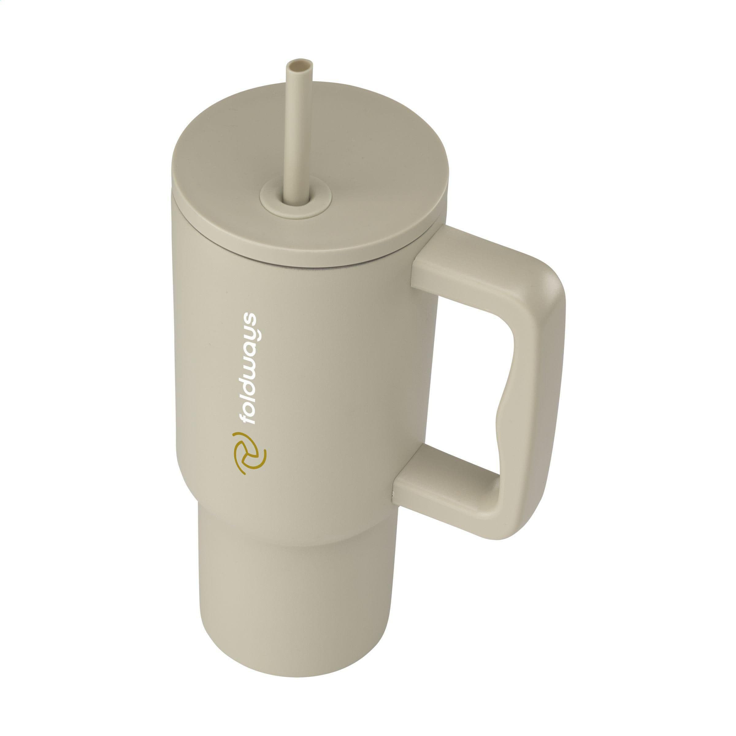 Gobelet Rhino RCS en acier recyclé 900 ml en situation