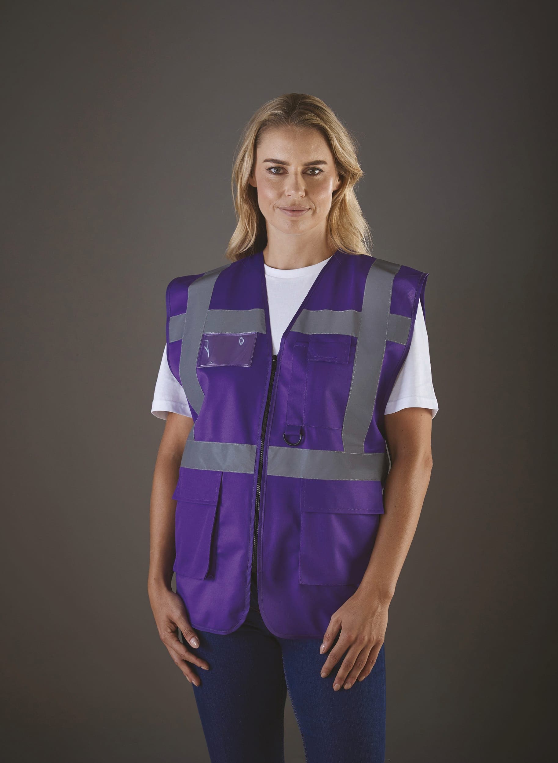 Gilet multifonction haute visibilité en situation
