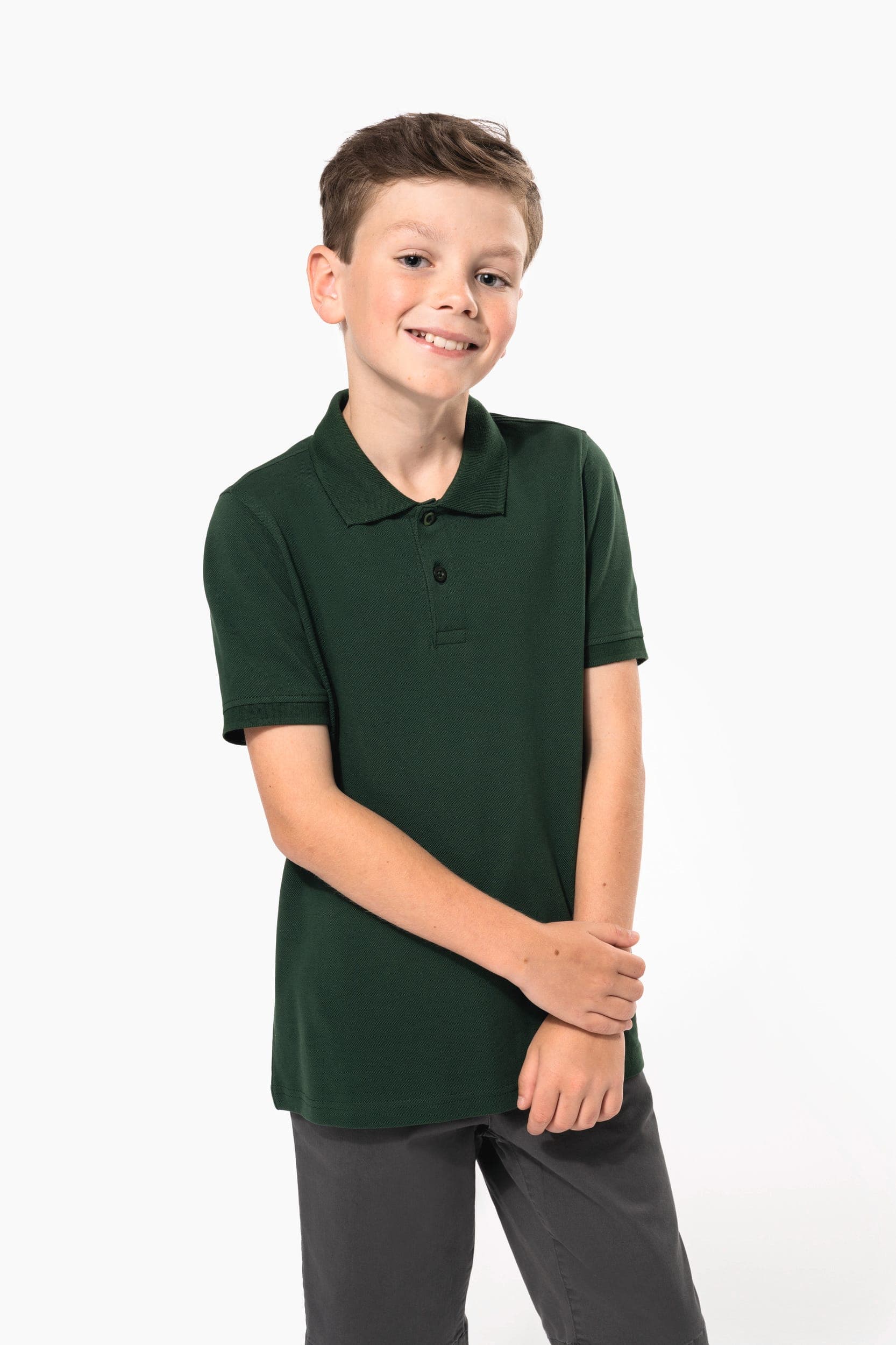 Polo manches courtes enfant en situation