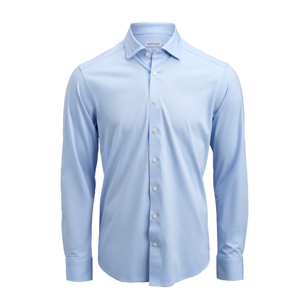 Indigo Bow 132 Chemise Slim Fit Hommes coloris Bleu Ciel