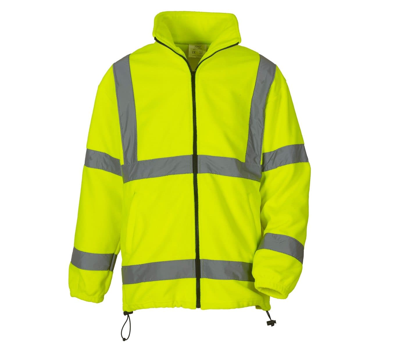 HI-VIS HEAVYWEIGHT FLEECE JACKET coloris Jaune haute visibilité