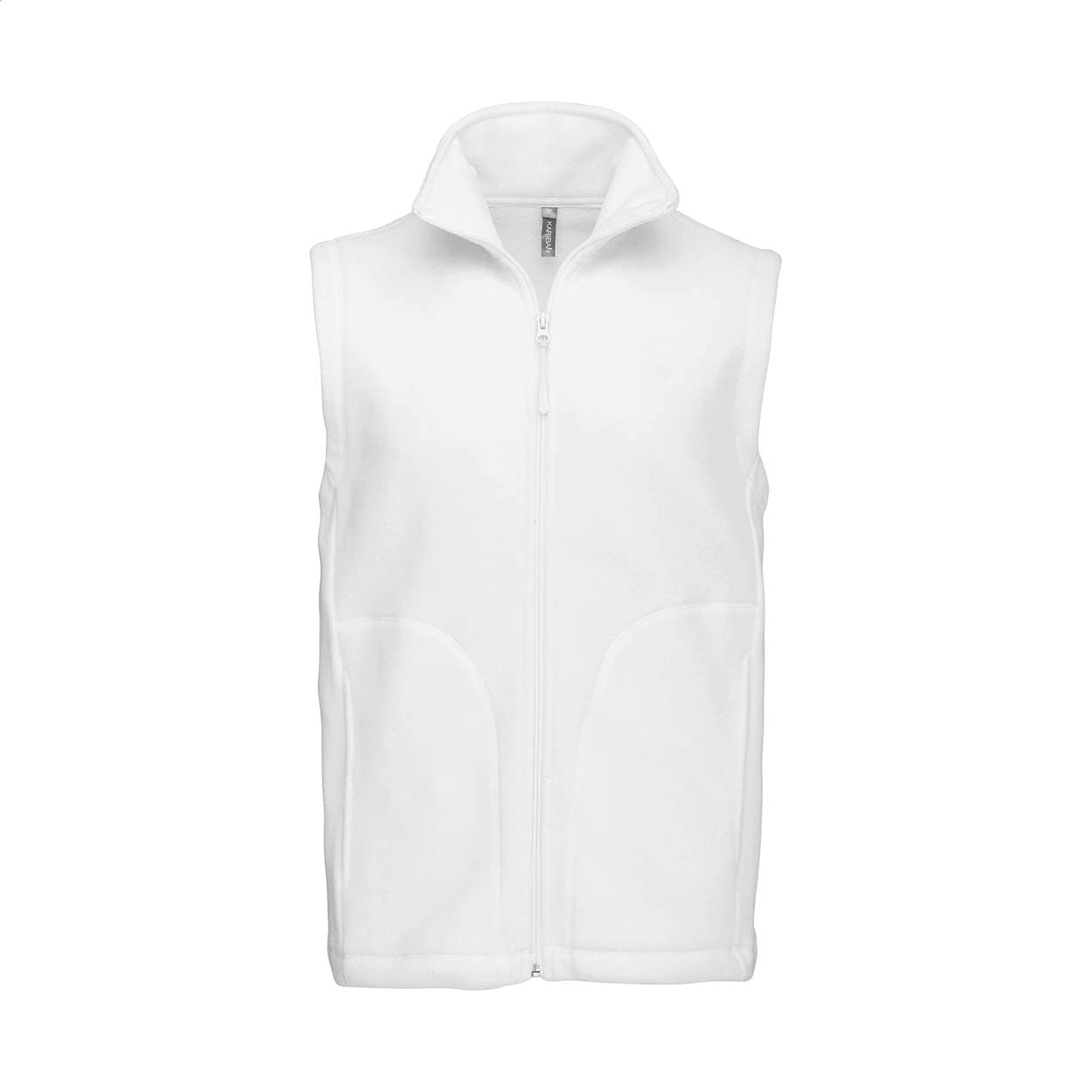 veste polaire bodywarmer coloris Blanc