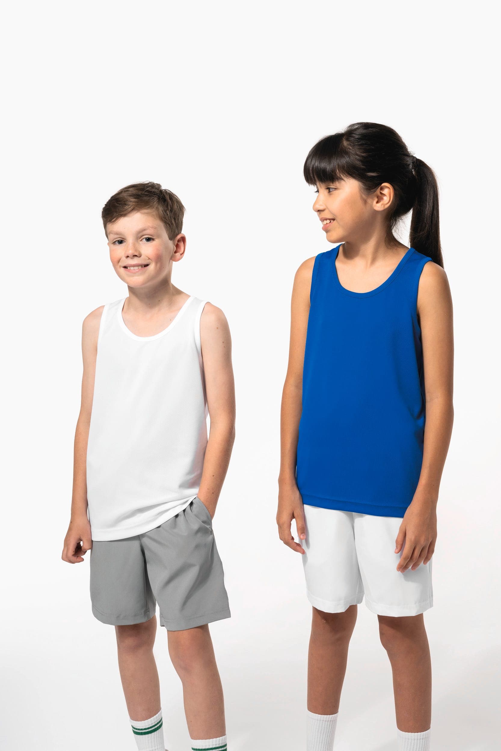 Débardeur de sport enfant en situation