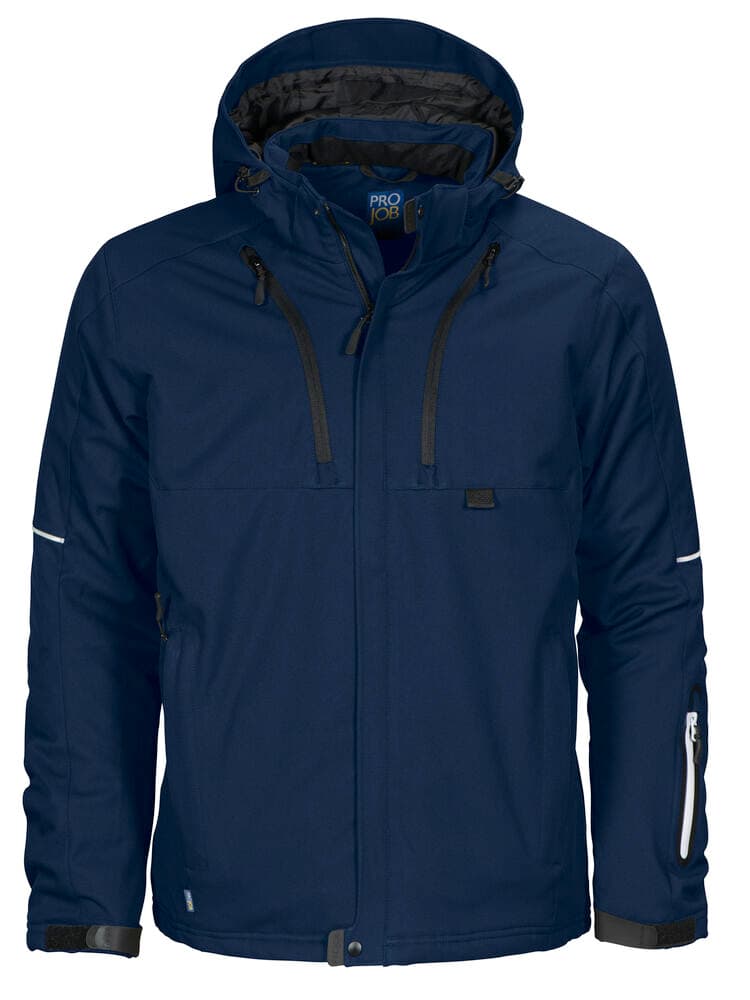 3407 VESTE SOFTSHELL DOUBLÉE coloris Marine