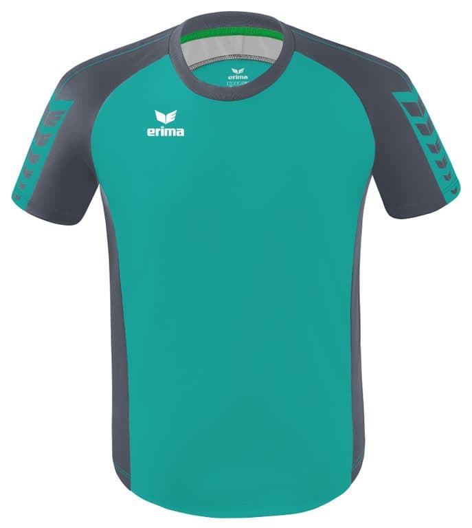 Maillot SIX WINGS coloris Bleu columbia / Gris ardoise