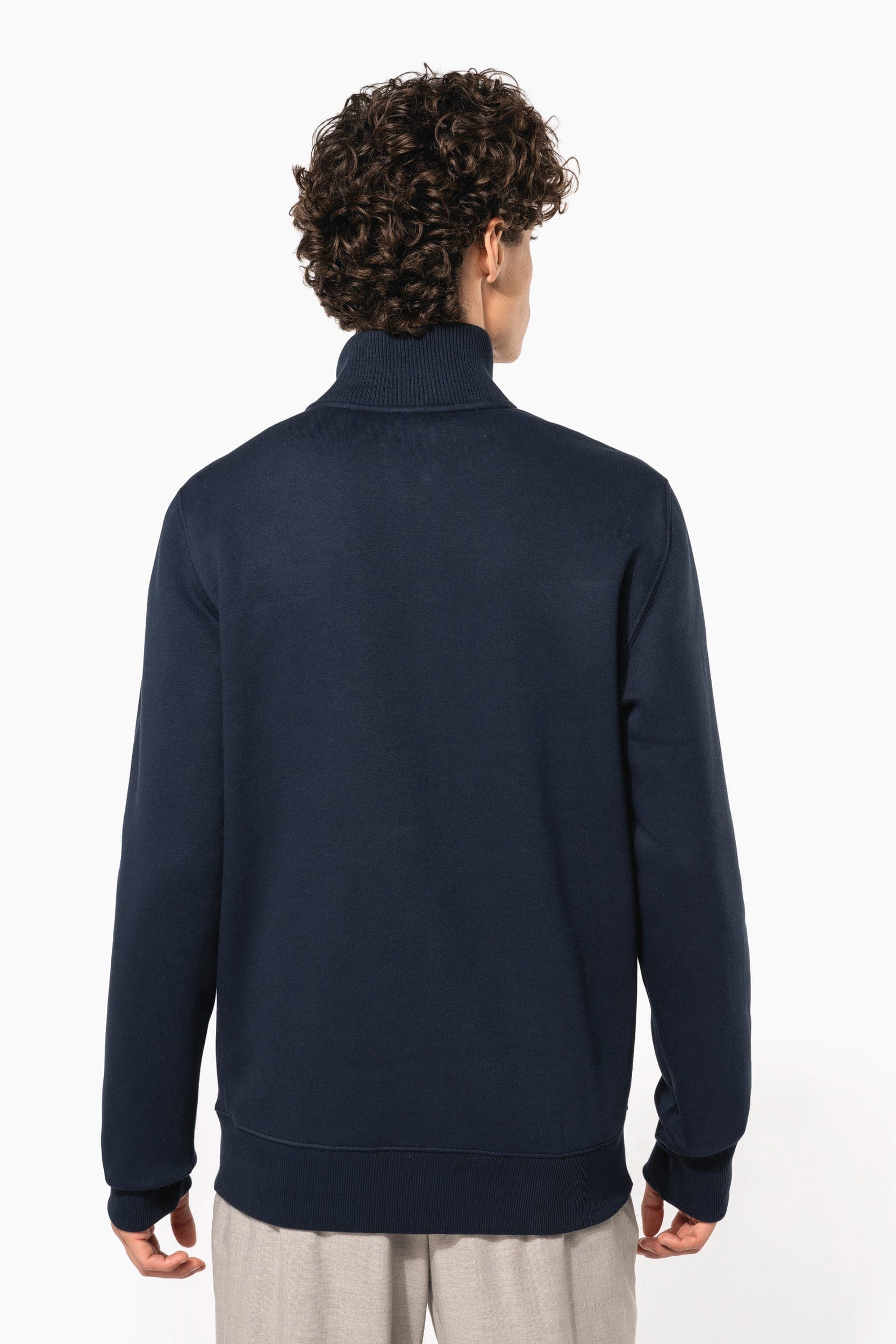 Veste molleton zippée homme en situation