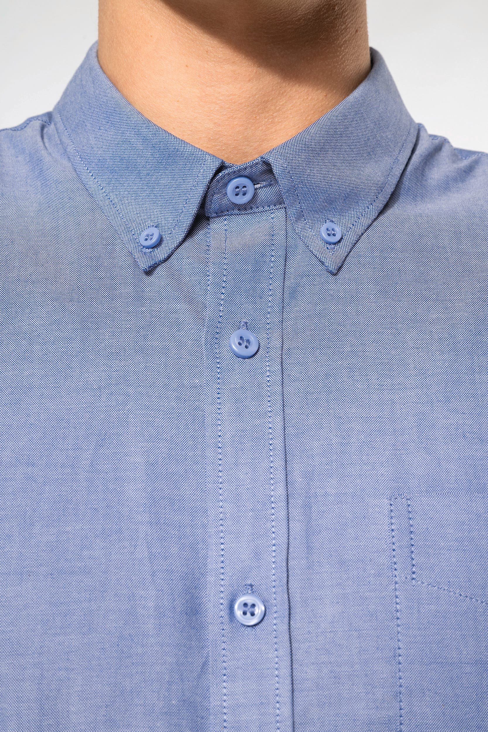 Chemise Oxford manches longues en situation