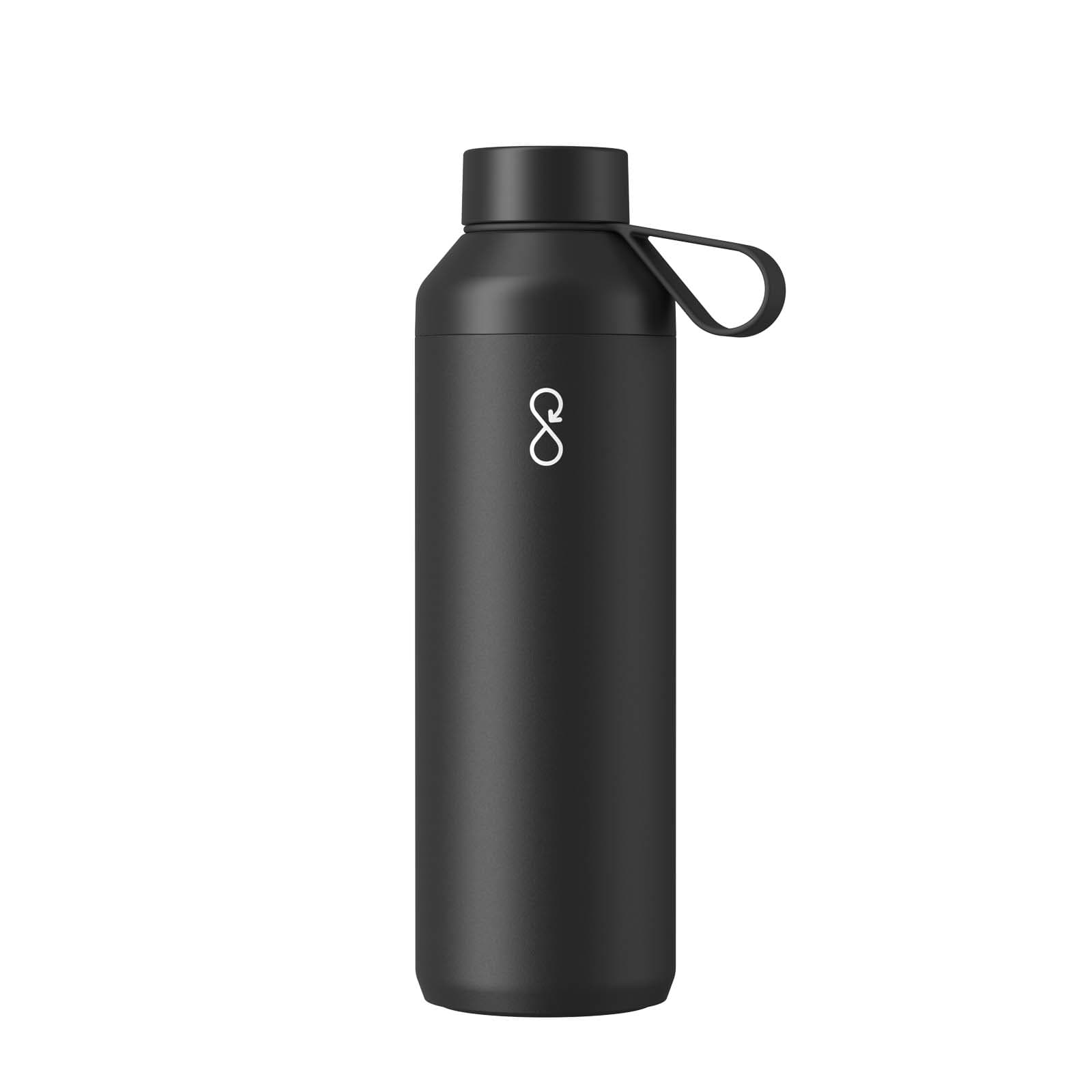 Bouteille d'eau Ocean Bottle Peak 710 ml en acier inoxydable recyclé coloris Noir obsidienne