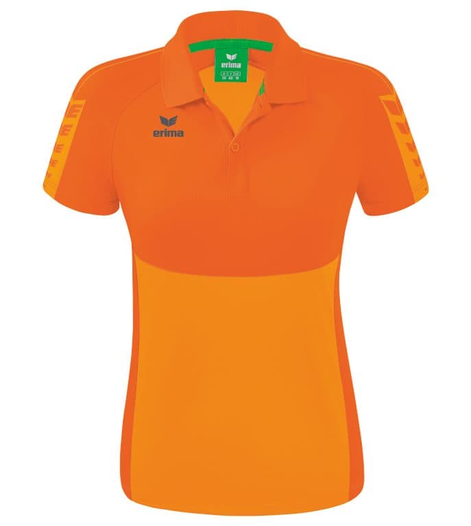 Polo SIX WINGS coloris Orange / Orange