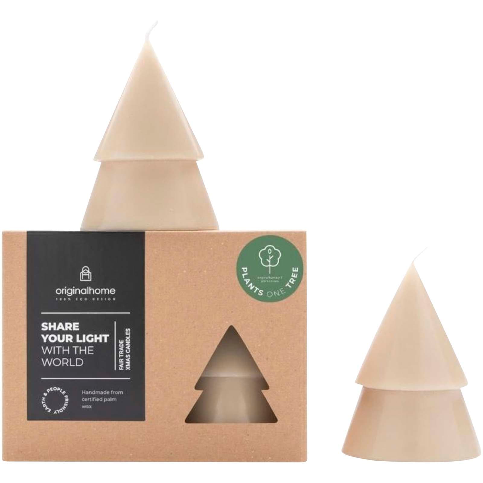 Bougie Originalhome format moyen - set de 2 coloris Beige