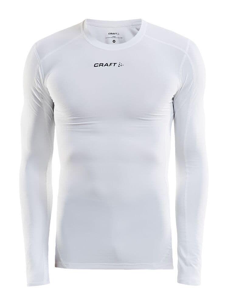 Craft Pro control compression tee ls uni coloris Blanc