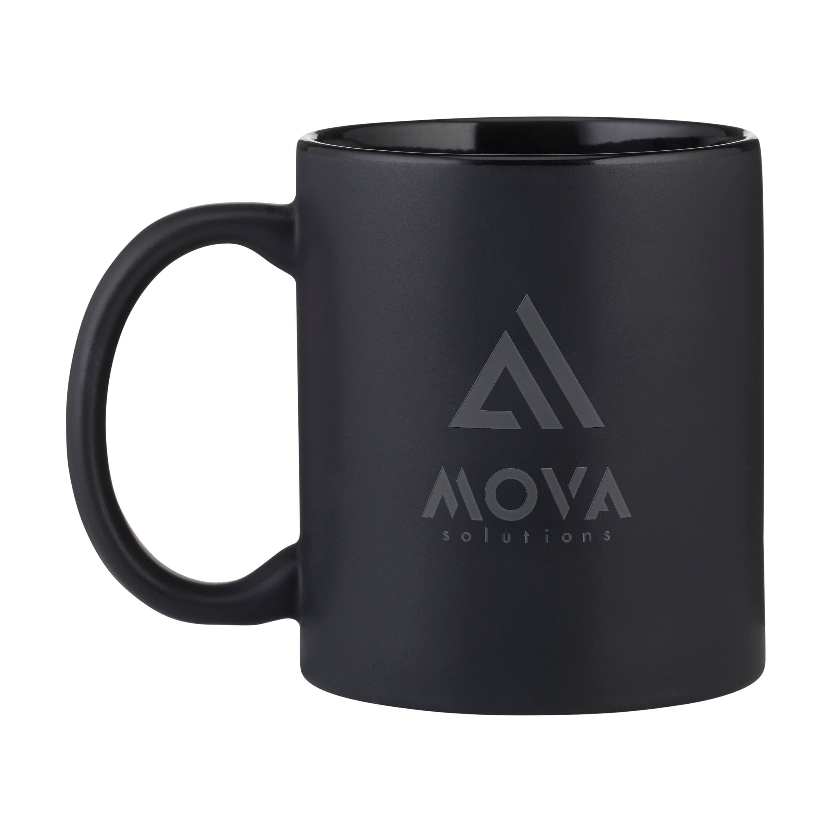 Mug Kitty Matt noir 350 ml en situation