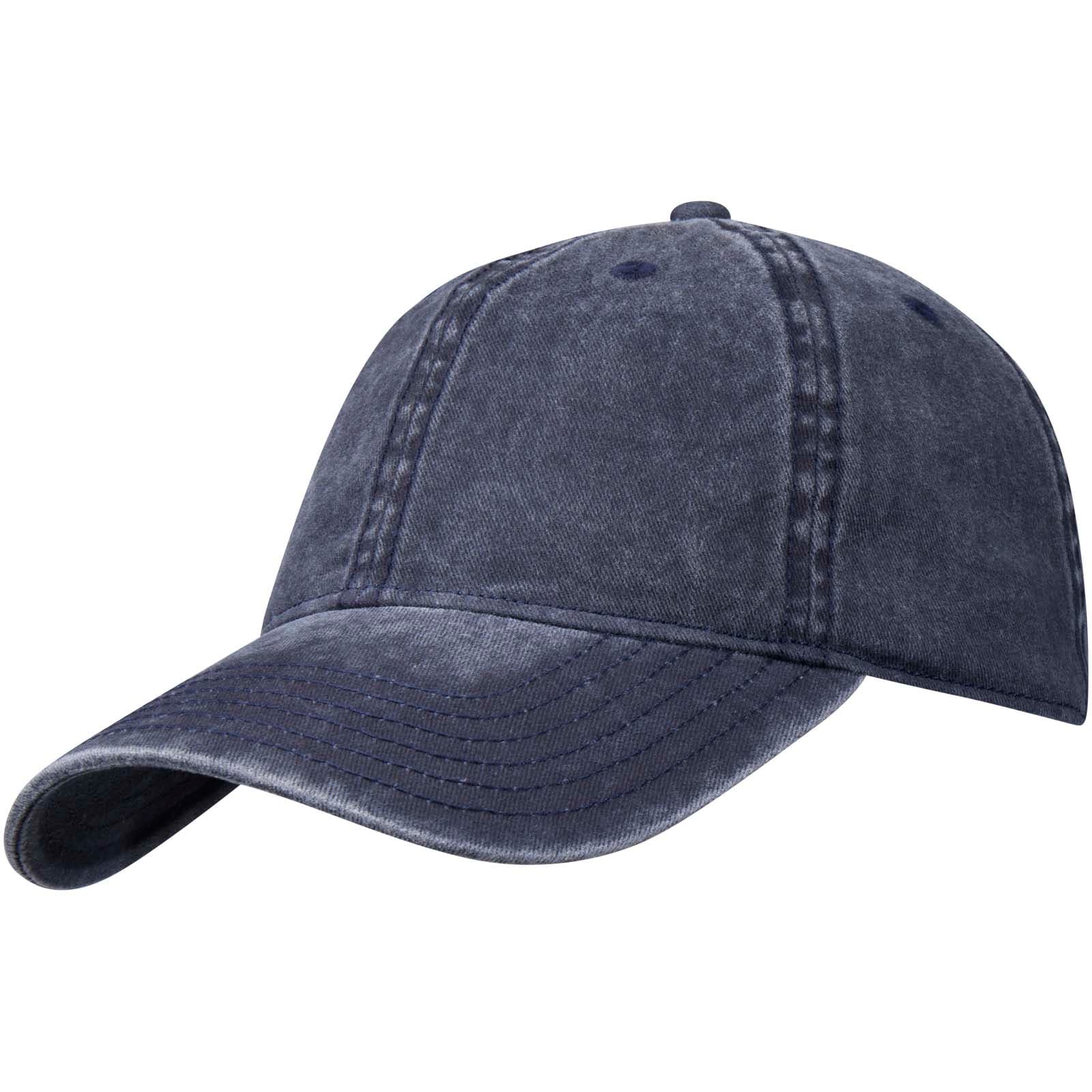 Casquette délavée à 6 panneaux de 270 g/m² Grafton coloris Marine