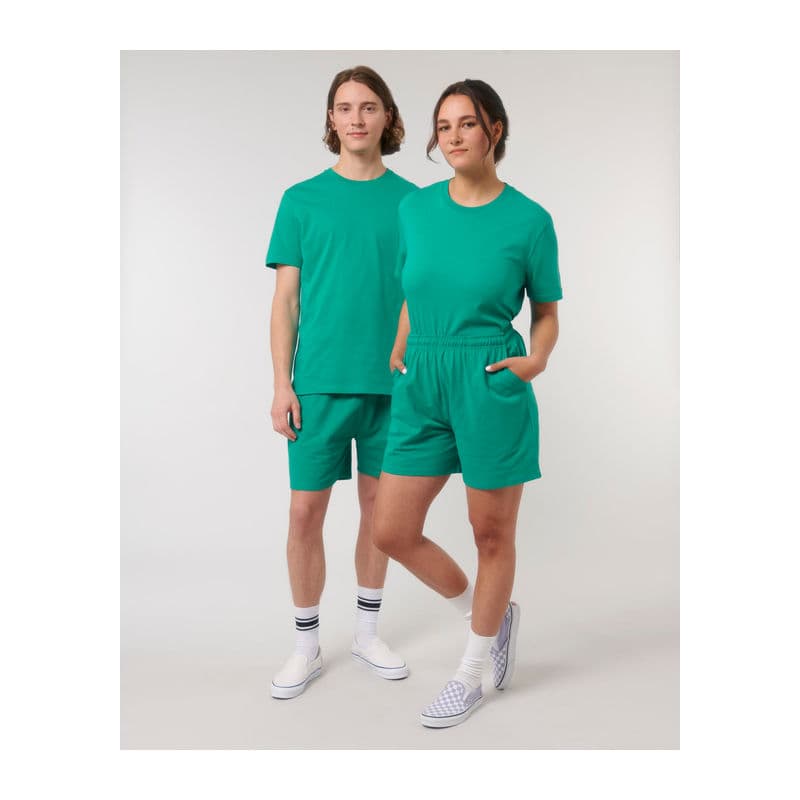 Waker unisex single jersey short coloris Vert Go