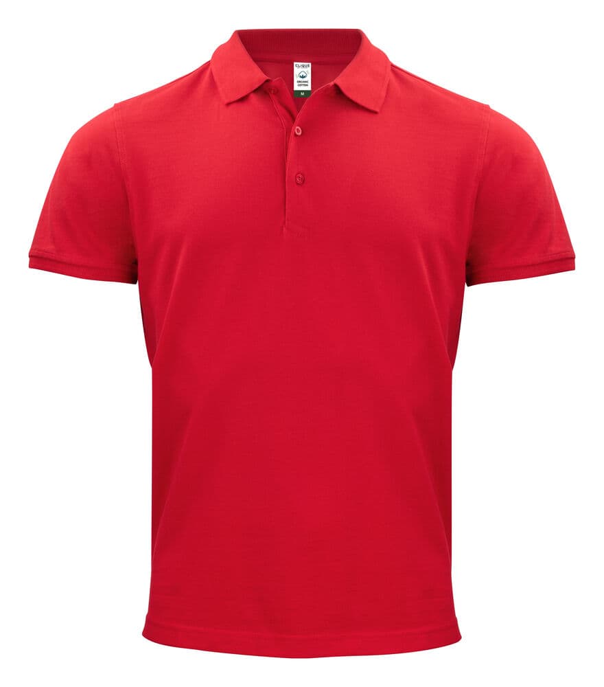 Clique Classic OC Polo coloris Rouge