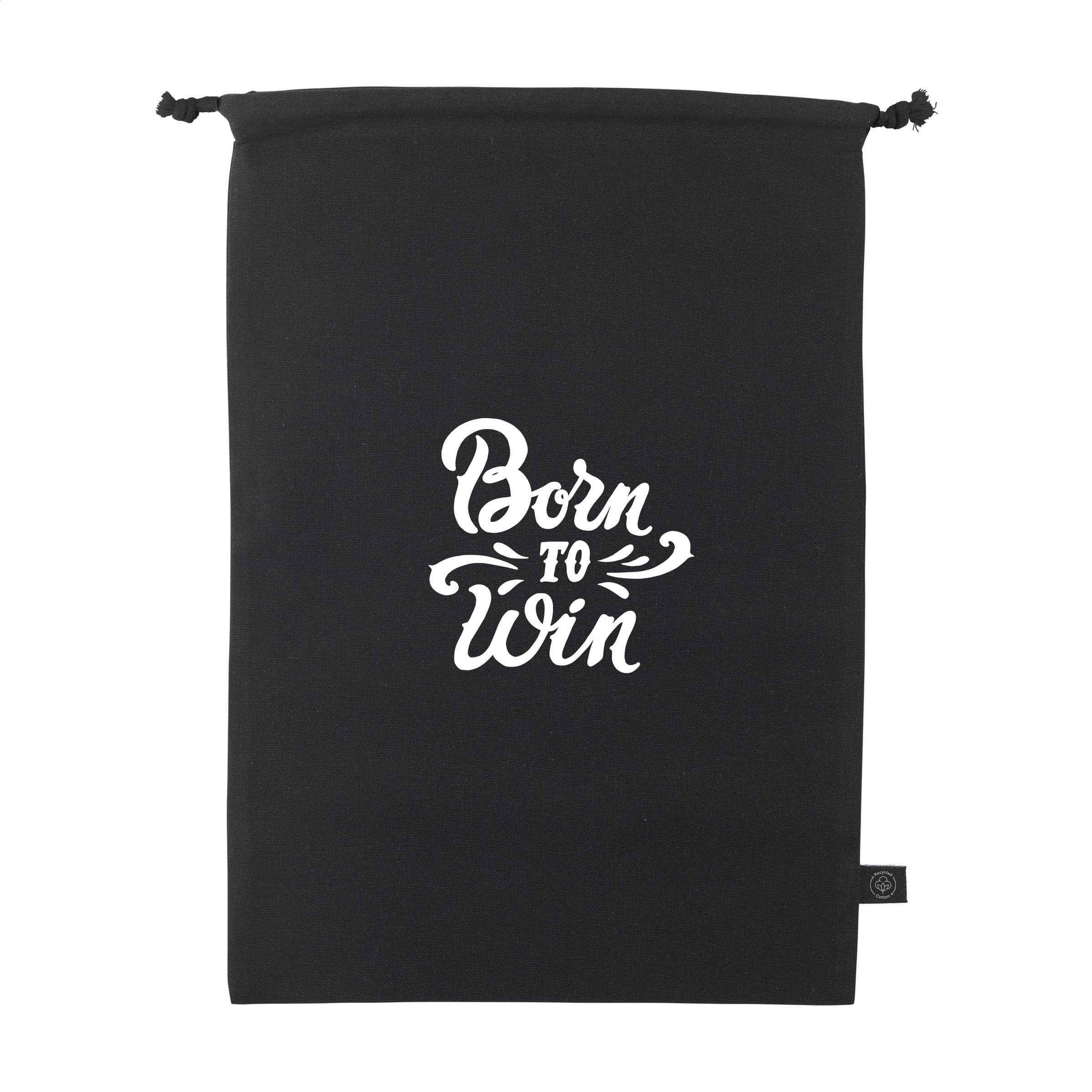 Pochette cadeau coton GRS recyclé (150 g/m²) L en situation
