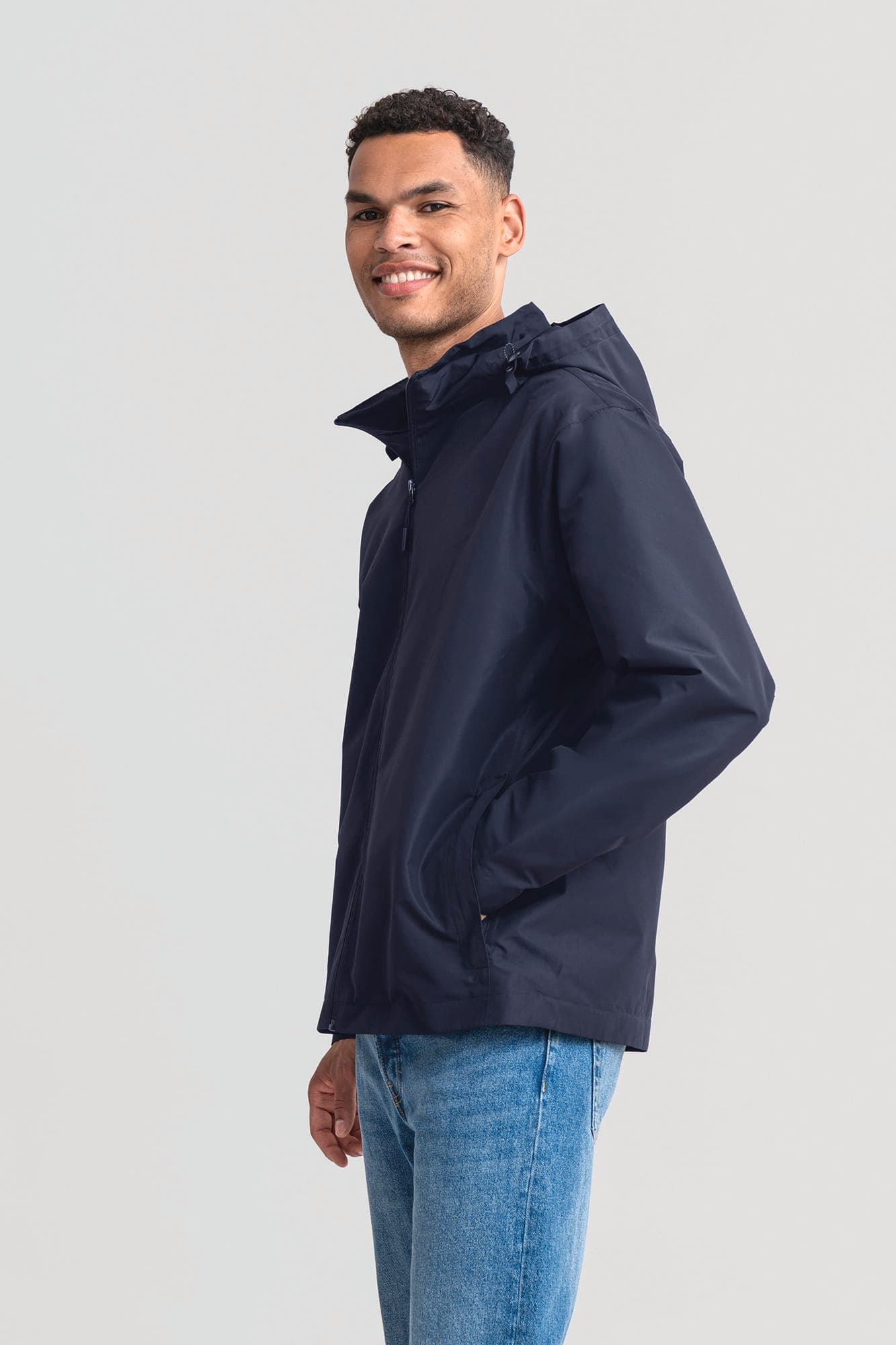 Veste Shell imperméable Essential en situation