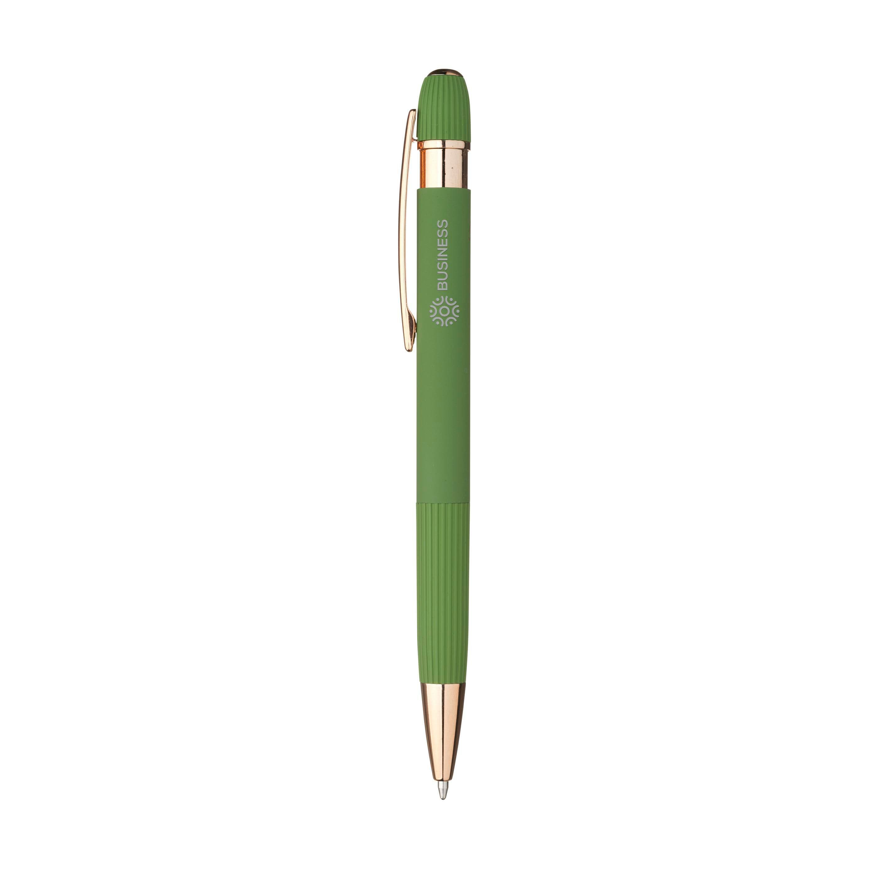 Stylo Lunox RCS recyclé alu soft touch