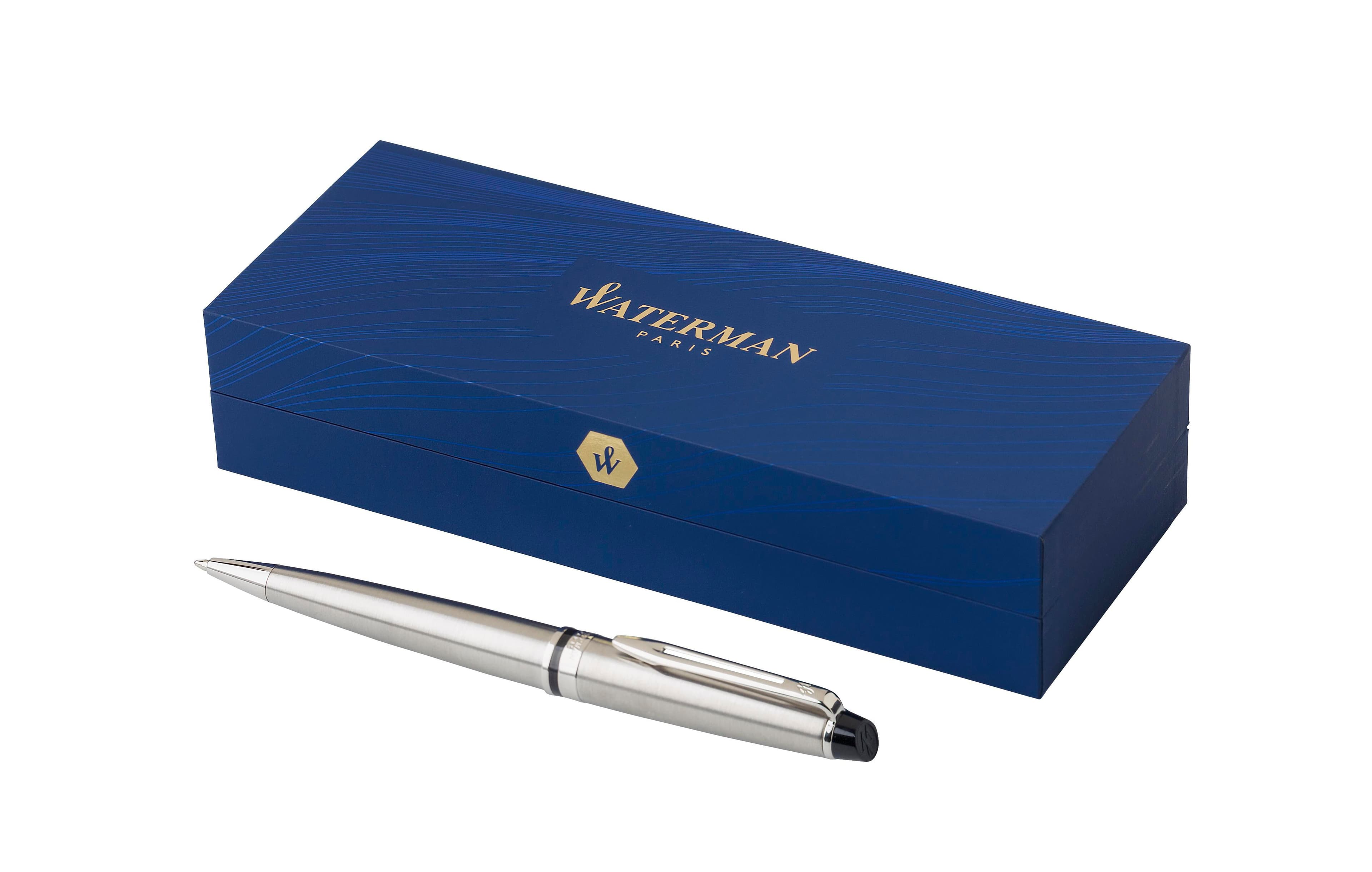 Stylo bille Waterman Expert | Acier inoxydable