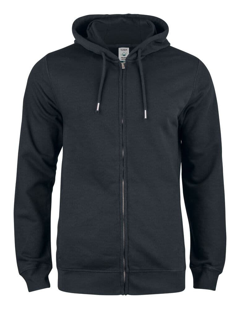 Clique Premium OC Hoody FZ coloris Noir