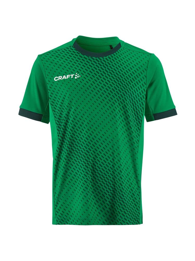 Craft Evolve 2.0 contrast graphic jersey jr coloris Vert