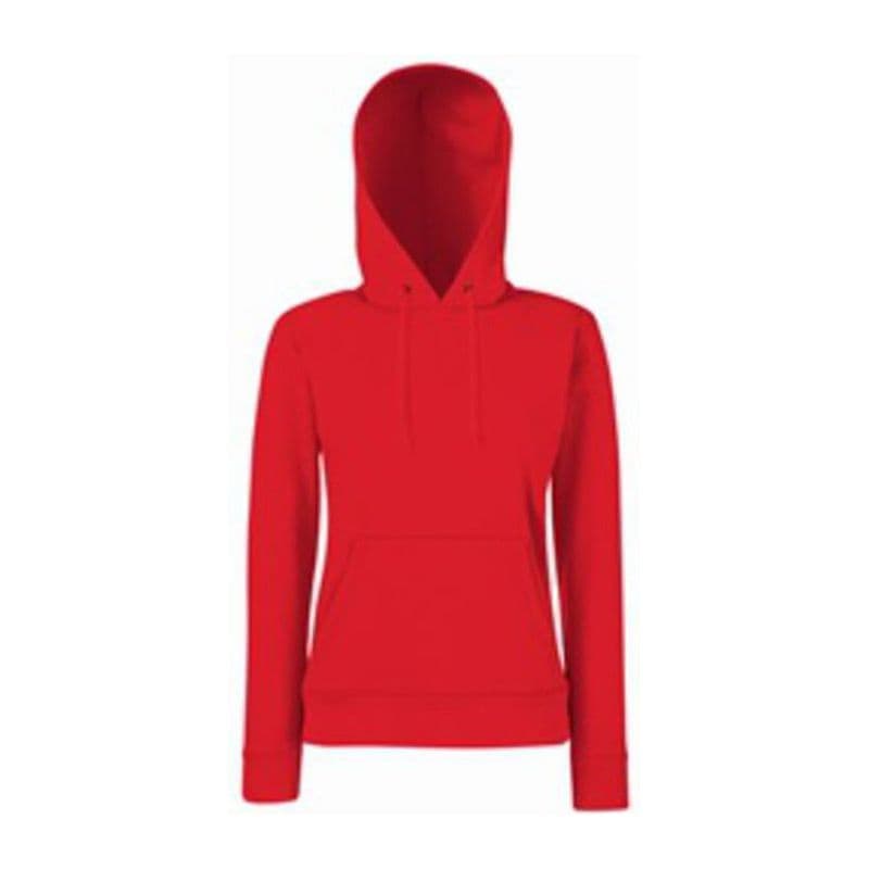 LADIES CLASSIC HOODED SWEAT coloris Rouge
