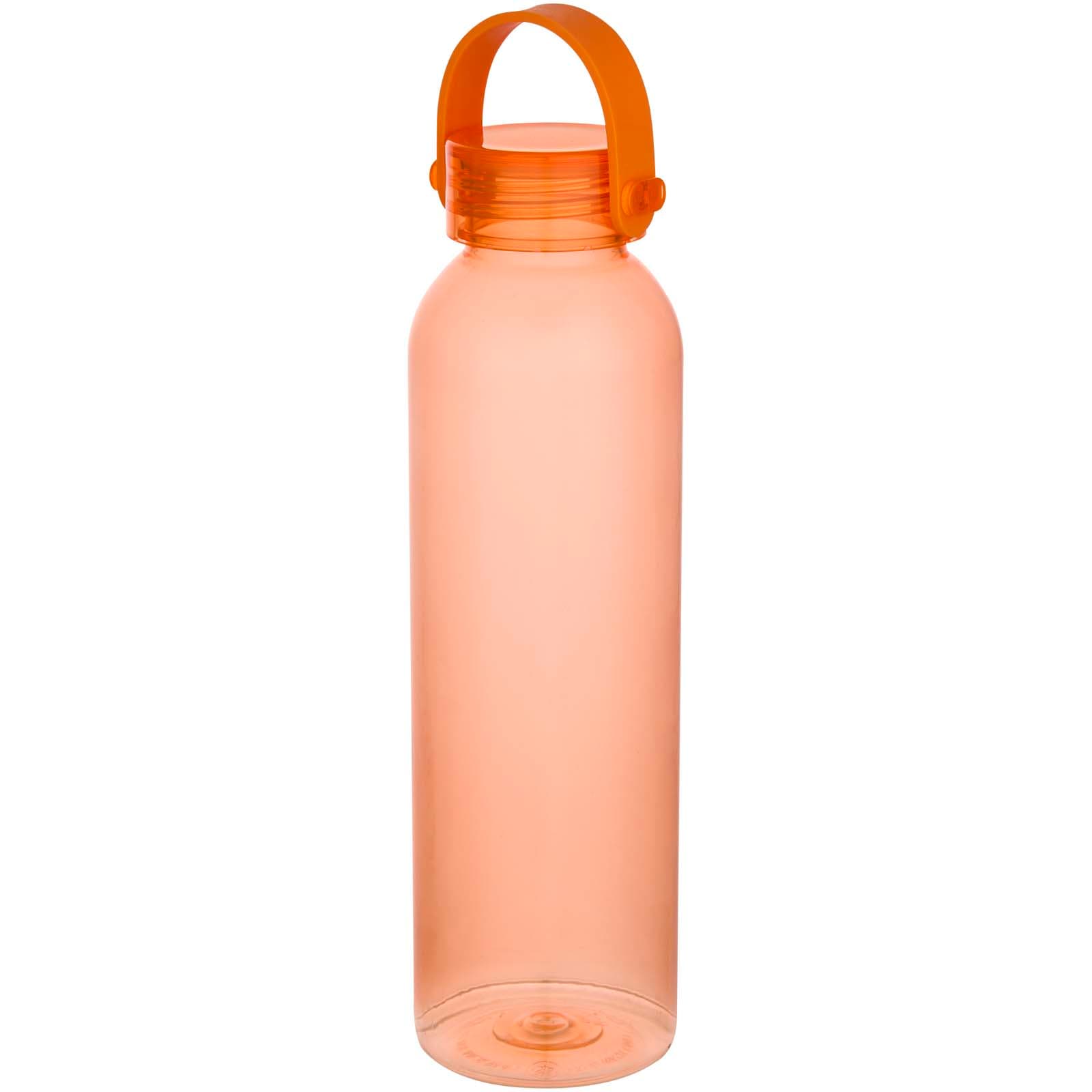 Bouteille d’eau Alti de 630 ml en plastique recyclé certifié RCS  coloris Orange