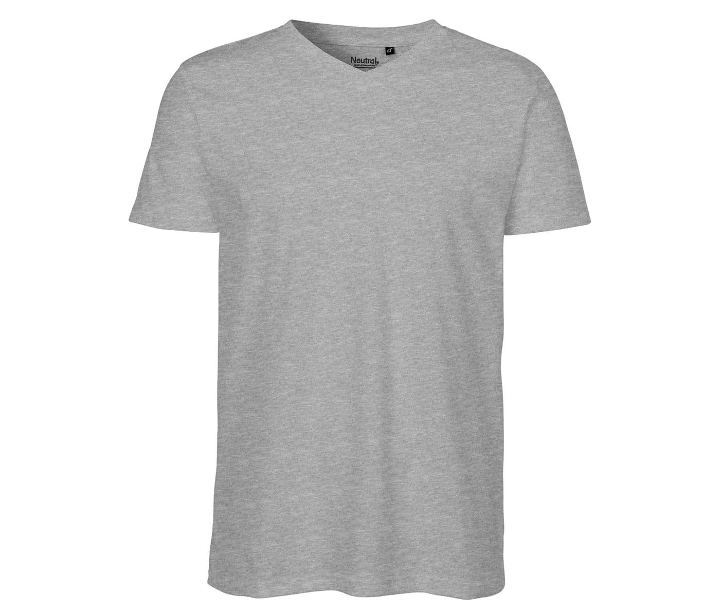 MENS V-NECK T-SHIRT coloris Gris sport