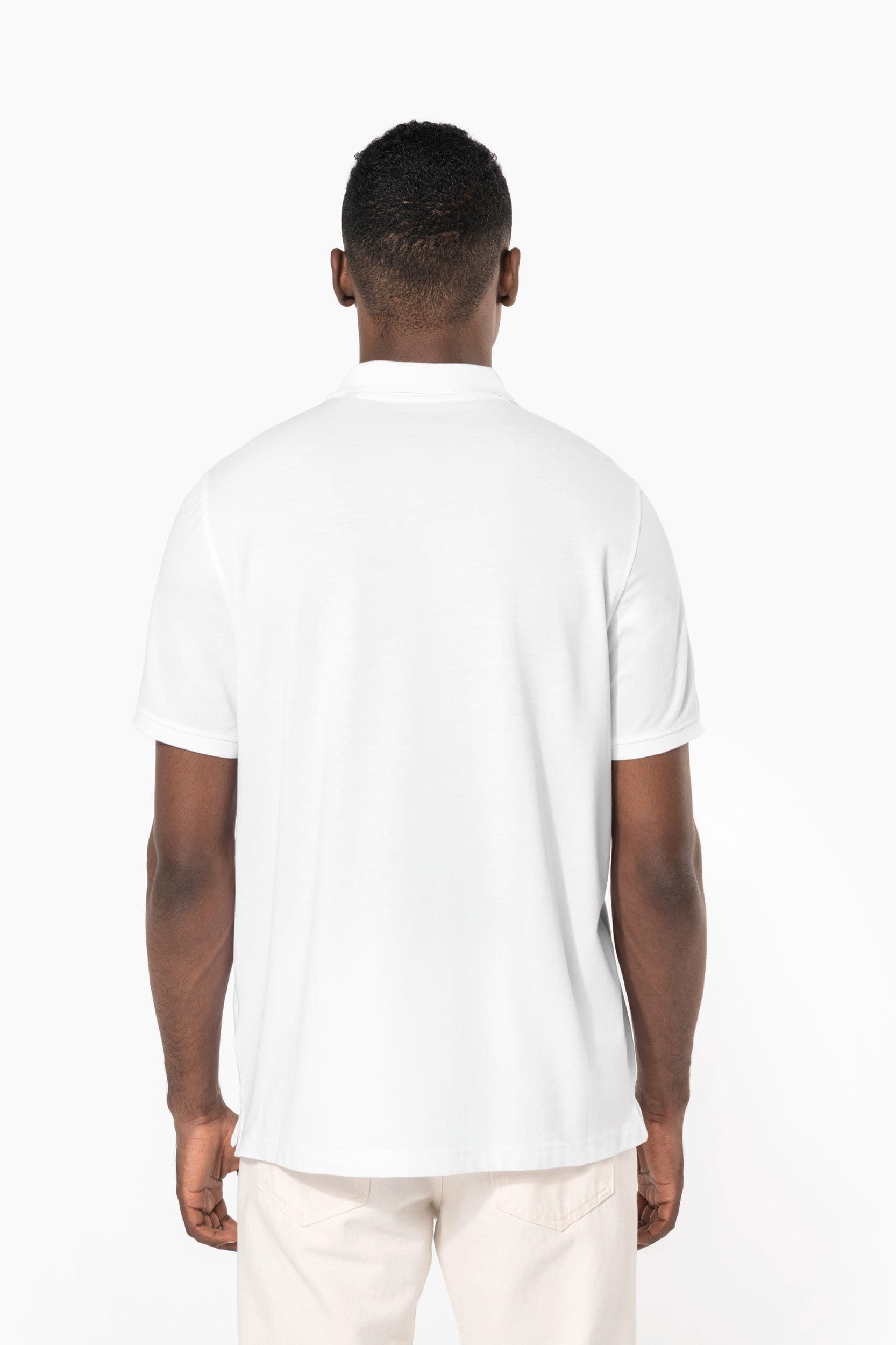 Polo piqué Bio180 homme en situation