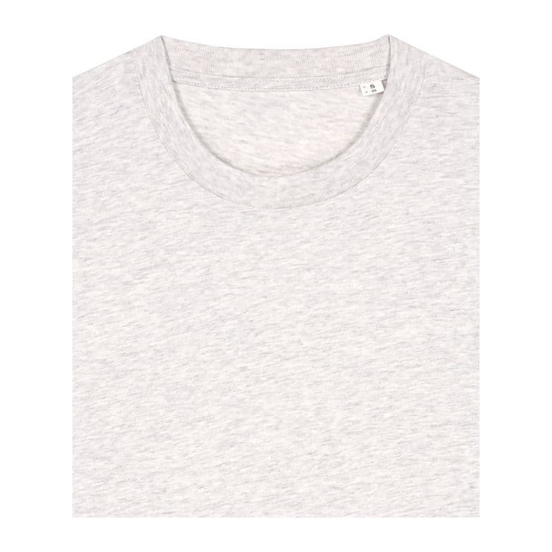 Stella Nova women's boxy t-shirt coloris Gris chiné froid