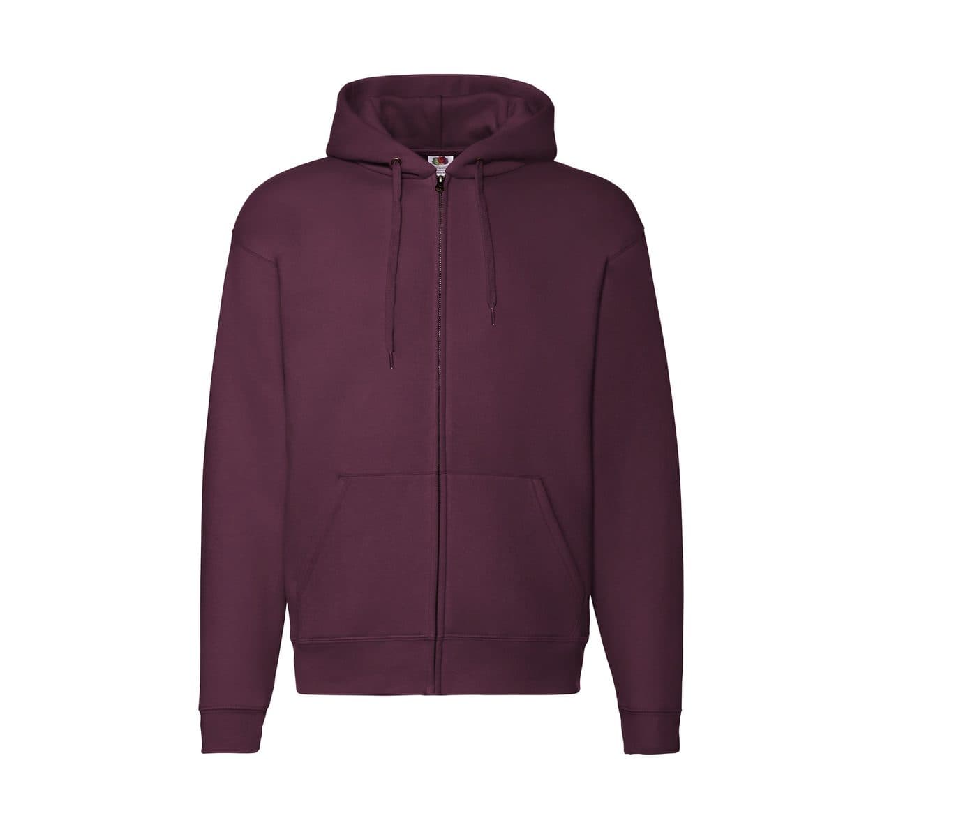 PREMIUM HOODED SWEAT JACKET coloris Bordeaux