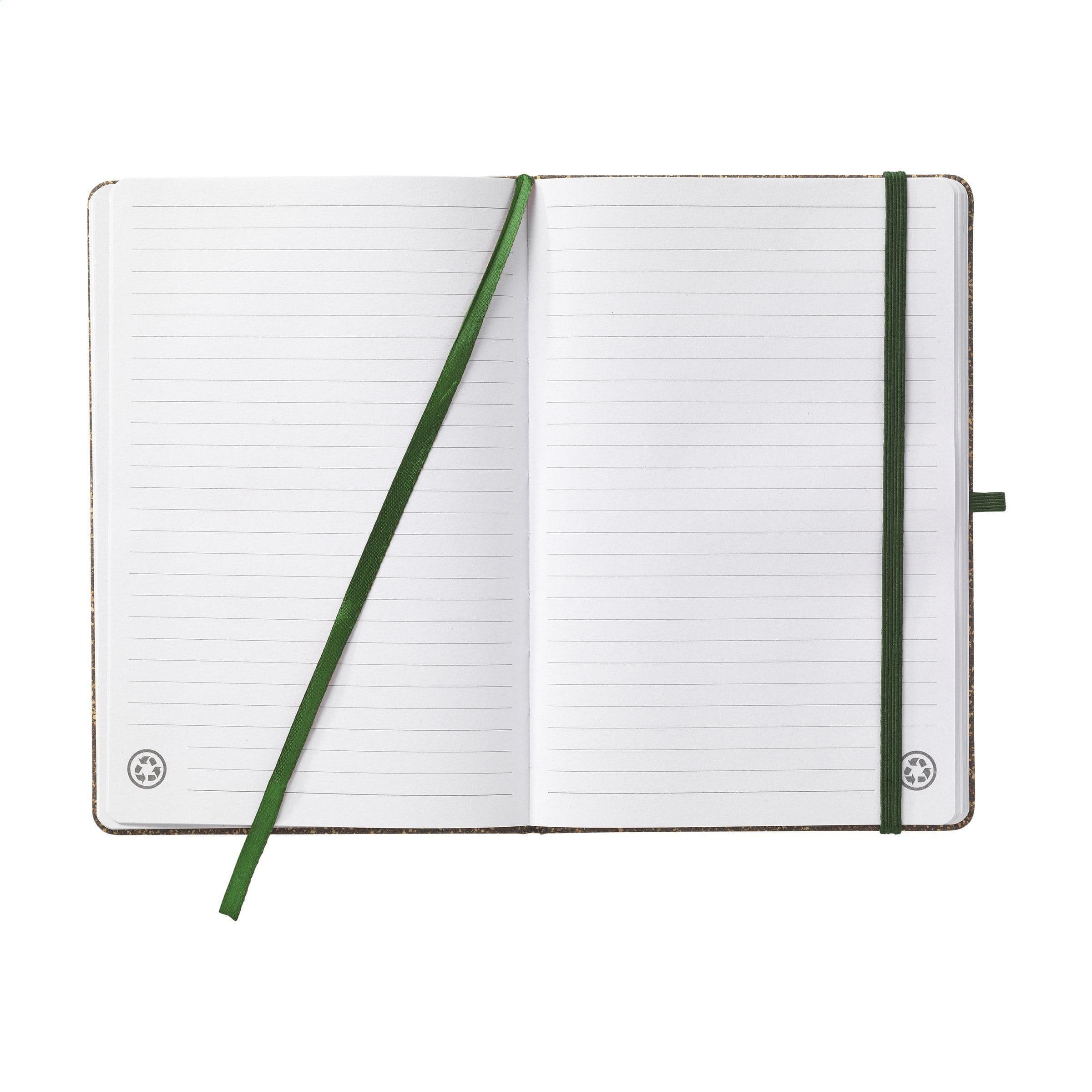 Carnet de notes TeaGround liège A5 en situation