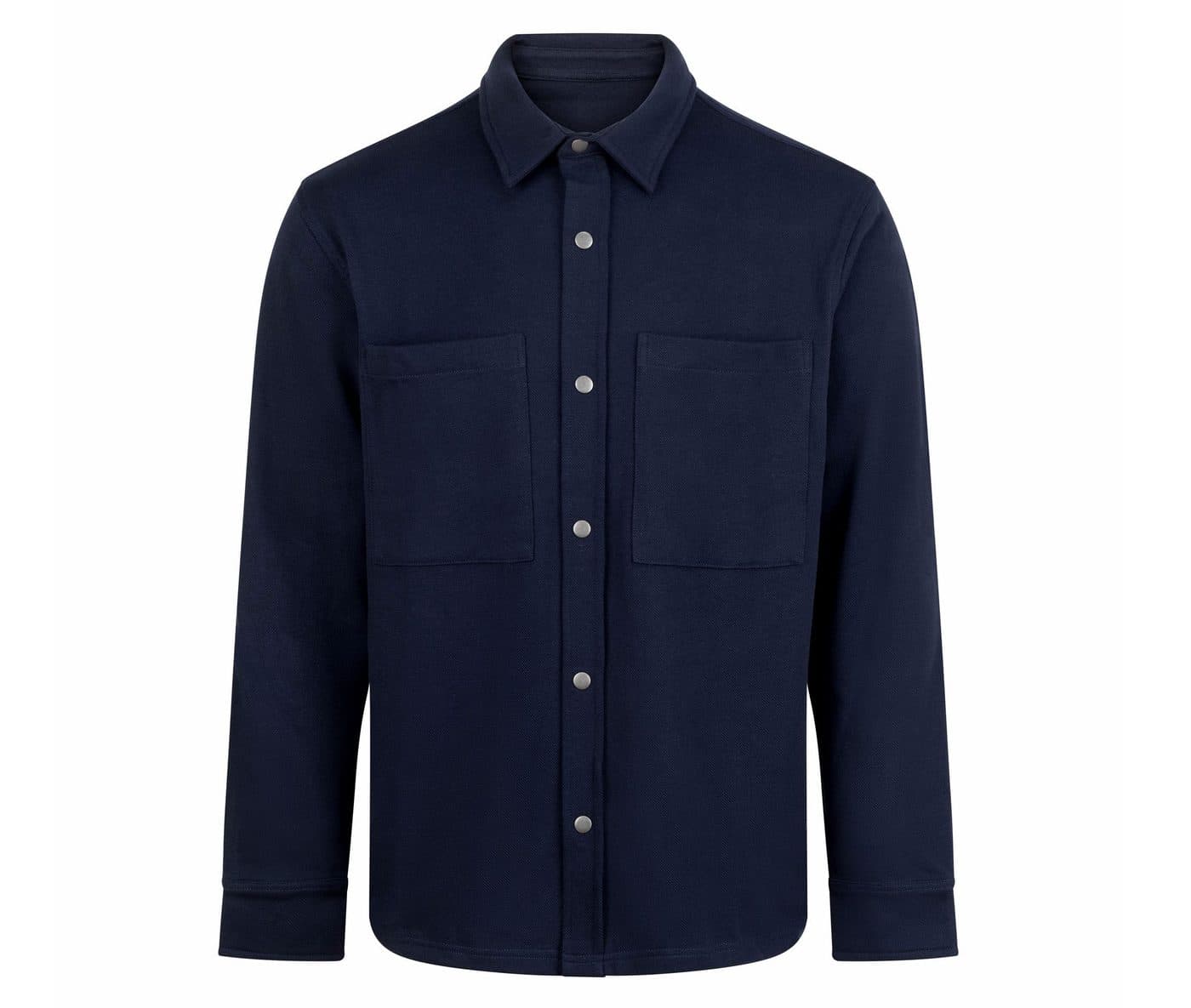 PREMIUM PIQUE OVERSHIRT coloris Marine