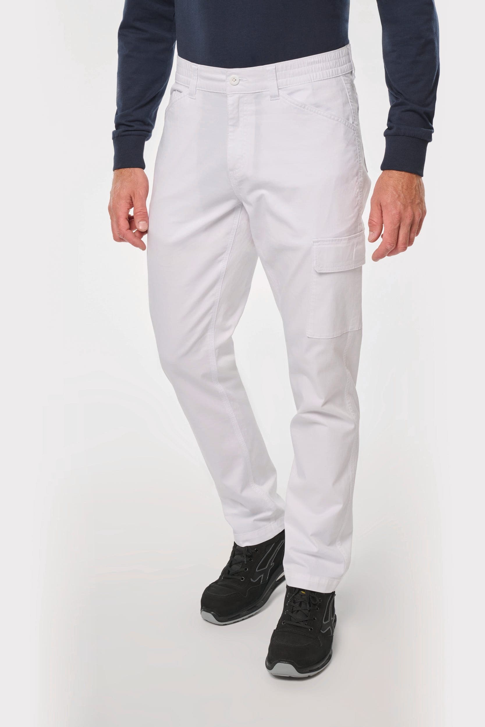 Pantalon stretch coton unisexe