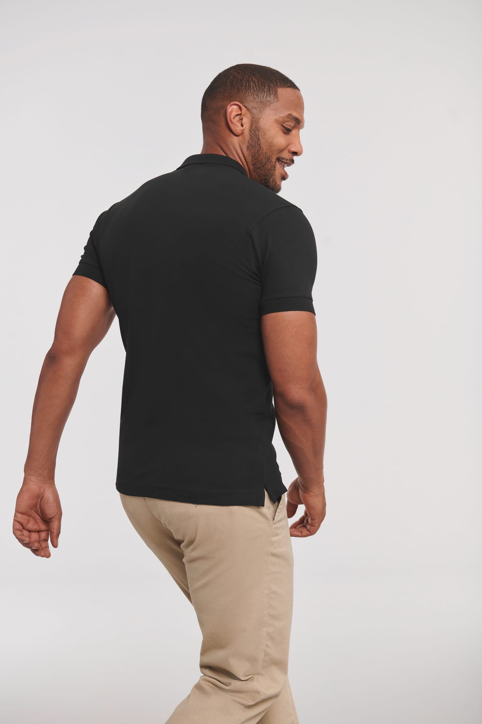 Polo Stretch Homme en situation