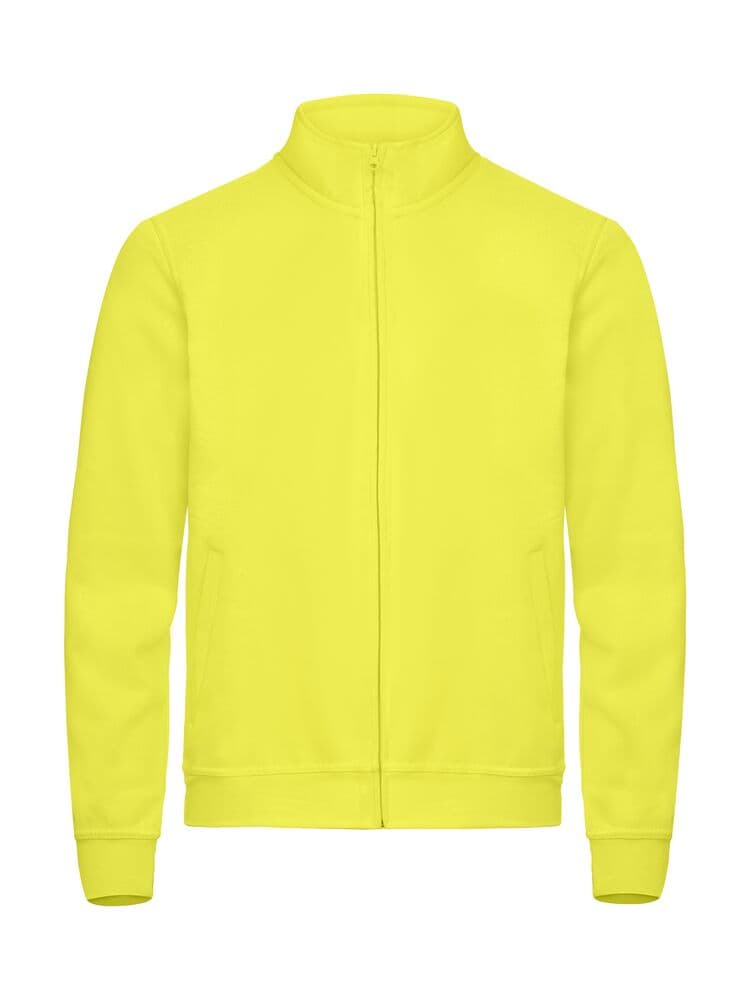 Clique Basic Cardigan coloris Jaune haute visibilité