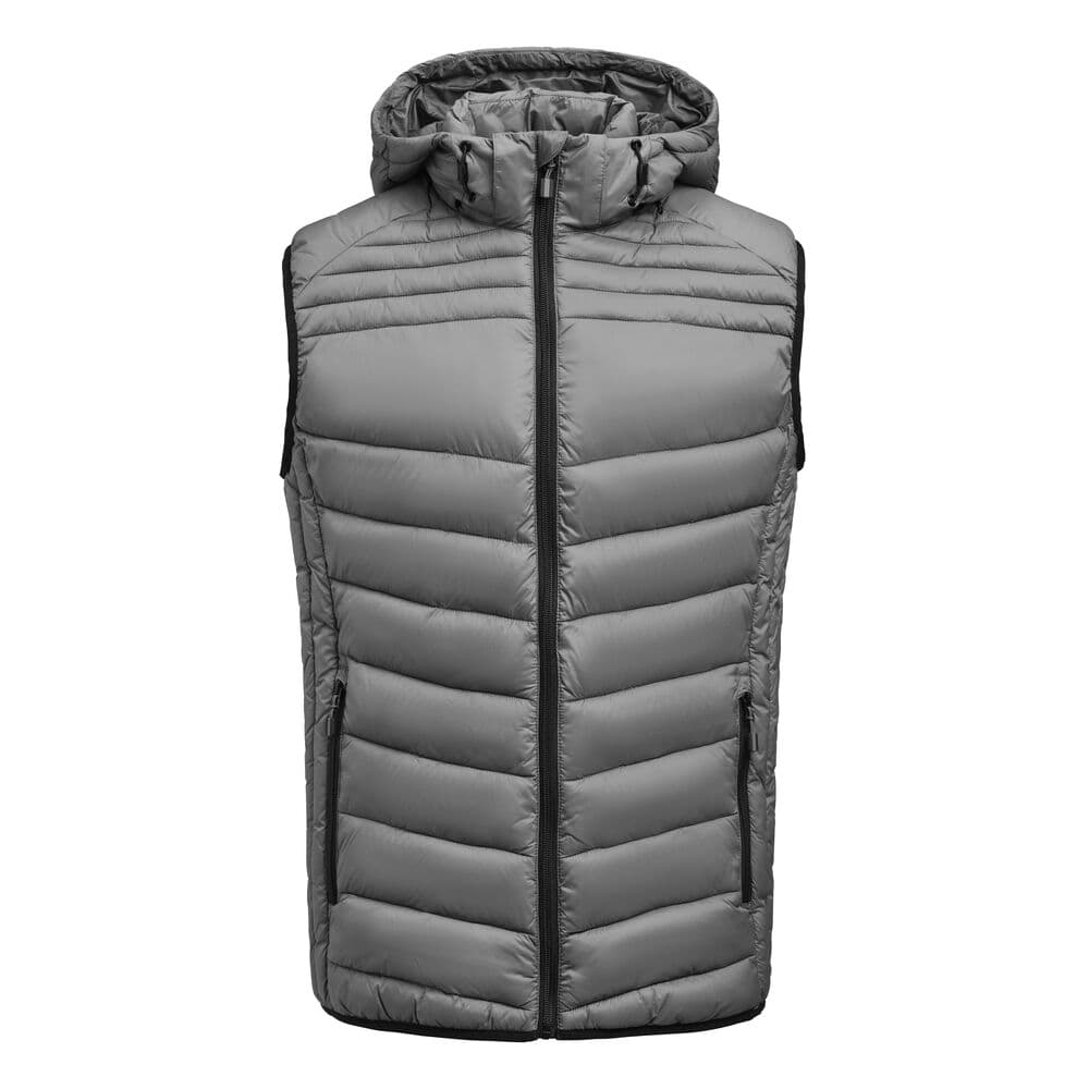 Gilet Chauffant Base Homme coloris Gris acier